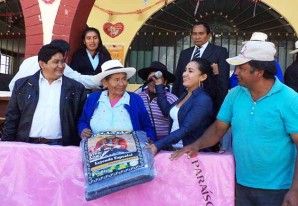 Consejera Regional de Castrovirreyna sigue en campaña electoral Consejera Regional de Castrovirreyna sigue en campaña electoral