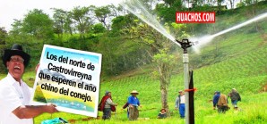 Después de las mototaxis, Clodo regala ahora sistemas de riego tecnificado Después de las mototaxis, Clodo regala ahora sistemas de riego tecnificado