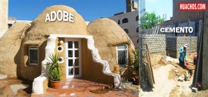 Mientras que en Huancavelica es con cemento y ladrillo, en Argentina es con adobe Mientras que en Huancavelica es con cemento y ladrillo, en Argentina es con adobe
