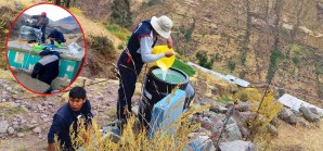 Por fin instalan sistema de cloración de agua potable en San Pedro de Huacarpana y Yánac Por fin instalan sistema de cloración de agua potable en San Pedro de Huacarpana y Yánac