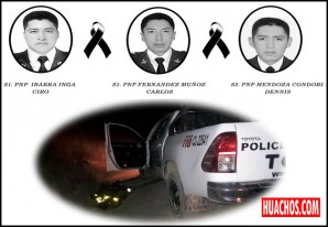 Huancavelica: al menos tres policías murieron baleados en emboscada narcoterrorista - VIDEO Huancavelica: al menos tres policías murieron baleados en emboscada narcoterrorista - VIDEO