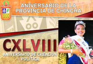 Chincha Alta se viste de gala para festejar en grande su aniversario de creación política Chincha Alta se viste de gala para festejar en grande su aniversario de creación política