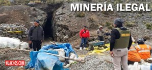 PNP allana mina ilegal en el distrito de Arma, Castrovirreyna PNP allana mina ilegal en el distrito de Arma, Castrovirreyna