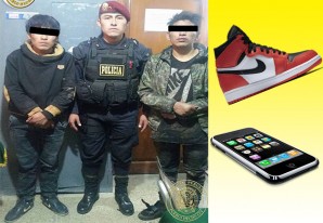 Les gusta asaltar para obtener zapatillas de lujo y celulares último modelo Les gusta asaltar para obtener zapatillas de lujo y celulares último modelo