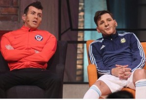 A algunas horas del partido Chile-Argentina otra desopilante imitación de Messi en la TV chilena A algunas horas del partido Chile-Argentina otra desopilante imitación de Messi en la TV chilena