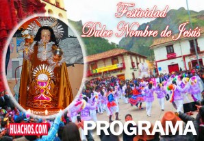 Programa oficial de la gran festividad huancavelicana del 13 al 18 de enero Programa oficial de la gran festividad huancavelicana del 13 al 18 de enero