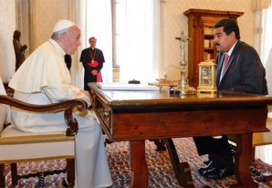 Vaticano dispuesto a participar en el diálogo entre el Gobierno y oposición venezolana Vaticano dispuesto a participar en el diálogo entre el Gobierno y oposición venezolana