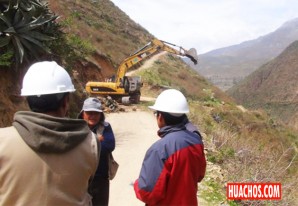 Construccion de la carretera vecinal Huayao-Zañulla de Arma, va «viento en popa» | VIDEO Construccion de la carretera vecinal Huayao-Zañulla de Arma, va «viento en popa» | VIDEO