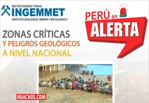 Visualice las zonas críticas y peligros goelógicos a nivel nacional | VIDEO Visualice las zonas críticas y peligros goelógicos a nivel nacional | VIDEO