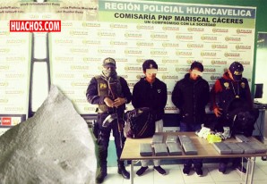 Operación “Cordillera Blanca”: Atrapan narcos de medio pelo en Churcampa, Huancavelica Operación “Cordillera Blanca”: Atrapan narcos de medio pelo en Churcampa, Huancavelica