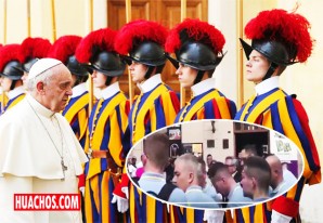 Llegan 8 guardias suizos para dar los últimos toques al megaoperativo de seguridad Llegan 8 guardias suizos para dar los últimos toques al megaoperativo de seguridad