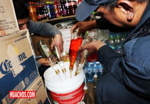 En Huancavelica se toma el trago sin registro sanitario, falsificados o vencidos En Huancavelica se toma el trago sin registro sanitario, falsificados o vencidos