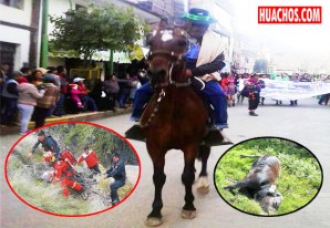 Antes de comenzar, la tradicional Fiesta de las Cruces cobra una primera víctima - VIDEO Antes de comenzar, la tradicional Fiesta de las Cruces cobra una primera víctima - VIDEO