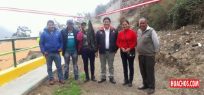 Inauguran muro de contención de las nuevas instalaciones del colegio San Cristóbal Inauguran muro de contención de las nuevas instalaciones del colegio San Cristóbal