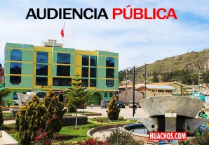 El 25 de octubre la Contraloría realizará Audiencia Pública en Acobamba El 25 de octubre la Contraloría realizará Audiencia Pública en Acobamba