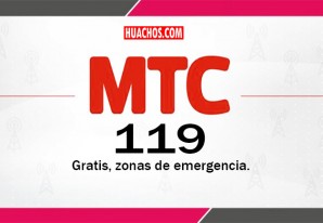 MTC: En zonas de emergencia se encuentra activado el servicio gratuito “119” MTC: En zonas de emergencia se encuentra activado el servicio gratuito “119”