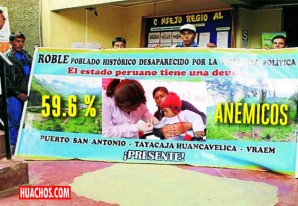 Que lisura, 59.6% de los niños del distrito de Roble son anémicos Que lisura, 59.6% de los niños del distrito de Roble son anémicos
