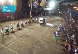 Las narcoavionetas protagonizan el carnaval del valle cocalero del VRAEM Las narcoavionetas protagonizan el carnaval del valle cocalero del VRAEM