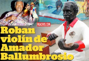Amigos de lo ajeno le robaron su violín al icono de la cultura afrochinchana | VIDEO Amigos de lo ajeno le robaron su violín al icono de la cultura afrochinchana | VIDEO