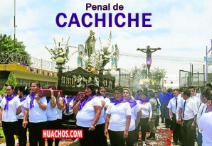 Señor de Luren recorrió el penal de Cachiche por primera vez en su historia | VIDEO Señor de Luren recorrió el penal de Cachiche por primera vez en su historia | VIDEO