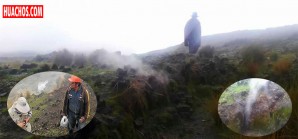 Dentro de dos semanas se sabrá la causa del vapor que emana en Chacalla – Aurahuá Dentro de dos semanas se sabrá la causa del vapor que emana en Chacalla – Aurahuá