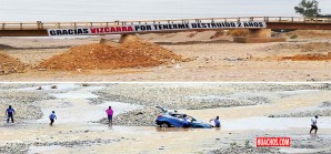 Esperando el nuevo Puente Chamorro que prometió el presidente Martín Vizcarra Esperando el nuevo Puente Chamorro que prometió el presidente Martín Vizcarra