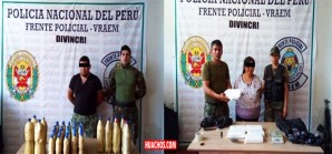 Vraem: Policía incauta 56 kilos de droga en vehículo Vraem: Policía incauta 56 kilos de droga en vehículo