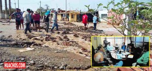 Alcaldes y “Tallo Masías” se unen para descolmatar ríos en los sectores de Chico y Matagente Alcaldes y “Tallo Masías” se unen para descolmatar ríos en los sectores de Chico y Matagente