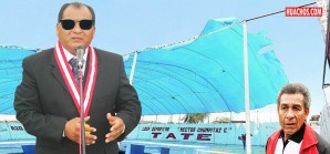 El alcalde ni cuenta se dio que su losa deportiva inaugurada hace poco se vino abajo El alcalde ni cuenta se dio que su losa deportiva inaugurada hace poco se vino abajo
