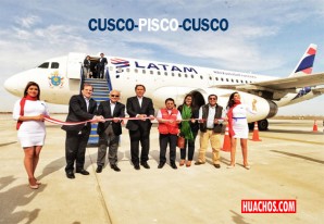 Presidente Vizcarra fue testigo del primer vuelo comercial Cusco-Pisco-Cusco Presidente Vizcarra fue testigo del primer vuelo comercial Cusco-Pisco-Cusco