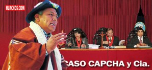 El intocable Capcha sale a la luz del día de su escondite, jueces levantan orden de captura El intocable Capcha sale a la luz del día de su escondite, jueces levantan orden de captura