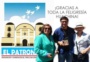El Patronato del Templo San Cristóbal agradece al pueblo de Huachos 2016 El Patronato del Templo San Cristóbal agradece al pueblo de Huachos 2016