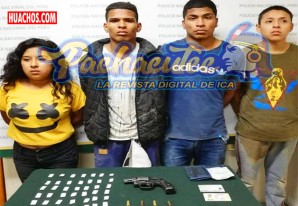 Caen en la malla policial "Los Charlys de Pueblo Nuevo", Chincha Caen en la malla policial "Los Charlys de Pueblo Nuevo", Chincha