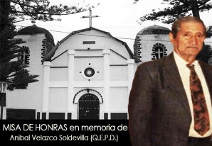 Misa de Honras en memoria de un gran defensor del Templo San Cristóbal de Huachos Misa de Honras en memoria de un gran defensor del Templo San Cristóbal de Huachos