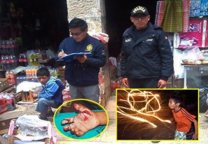 Policía y Ministerio Público declaran la guerra a los comerciantes de juegos pirotécnicos Policía y Ministerio Público declaran la guerra a los comerciantes de juegos pirotécnicos
