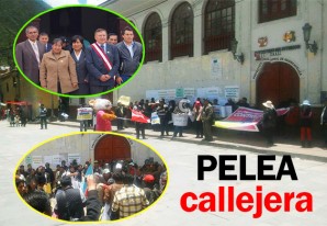 PPKausas se agarran a 'huaracazos' frente a la prefectura de Huancavelica - VIDEO PPKausas se agarran a 'huaracazos' frente a la prefectura de Huancavelica - VIDEO