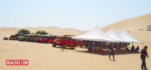 Los peligrosos autos tubulares aún no cuentan con permiso para operar en Huacachina Los peligrosos autos tubulares aún no cuentan con permiso para operar en Huacachina