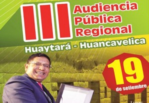 Gobernador de Huancavelica realiza su III Audiencia Pública de Rendición de Cuentas Gobernador de Huancavelica realiza su III Audiencia Pública de Rendición de Cuentas