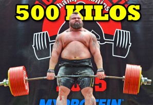 Eddie Hall, apodado 'La Bestia', es el primer hombre en levantar 500 kg de un solo tiro Eddie Hall, apodado 'La Bestia', es el primer hombre en levantar 500 kg de un solo tiro