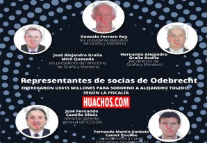 Fiscalía solicita prisión preventiva contra jefes de empresas consorciadas con Odebrecht Fiscalía solicita prisión preventiva contra jefes de empresas consorciadas con Odebrecht