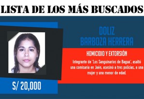 Lista ampliada de los más buscados a nivel nacional. Se pagan jugosas recompensas Lista ampliada de los más buscados a nivel nacional. Se pagan jugosas recompensas