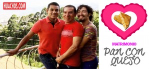 Notario paisa de Colombia legaliza la unión gay de 3 individuos o sea que son 2 más 1 en el medio Notario paisa de Colombia legaliza la unión gay de 3 individuos o sea que son 2 más 1 en el medio
