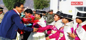 Recibimiento apoteósico al presidente, como solo Huancavelica sabe hacerlo | VIDEO Recibimiento apoteósico al presidente, como solo Huancavelica sabe hacerlo | VIDEO